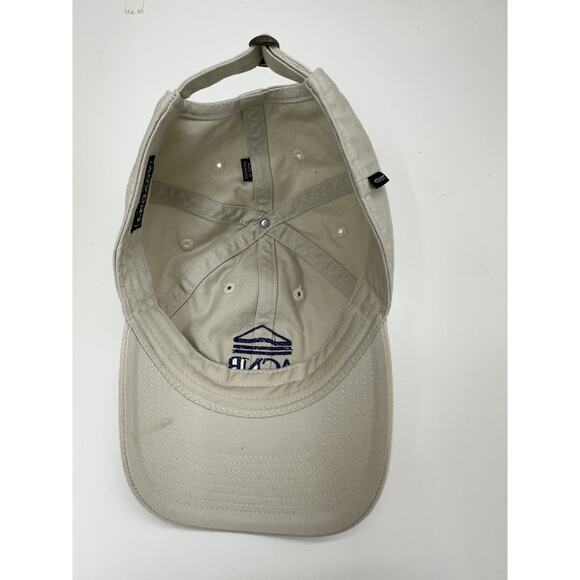 Legacy Unisex Baseball Hat Tan ACNB Blue Embroidered Logo Adjustable - Picture 7 of 11